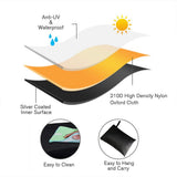 Outdoors Lawn Mower Cover Tractor Cover Riding Lawn Mower Cover with Drawstring and Storage Bag V1294-YM0717-10037542