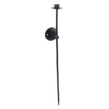 Wall Mount Candle Holder European Style Metal Spiral Candlestick Holder for Porch Bedroom Dining V1294-YM0901-3115250004612