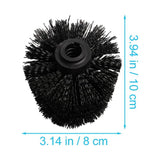 5 Pcs Brush Head Toilet Eco Refills Scrubber Heads Brushes Bowl Black V1189-WXFWAL-20260326-02136