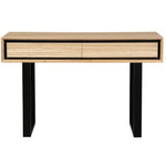 Aconite Console Hallway Entry Table 120cm Solid Messmate Timber Wood - Natural V315-VOD-OHIO-05