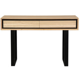 Aconite Console Hallway Entry Table 120cm Solid Messmate Timber Wood - Natural V315-VOD-OHIO-05