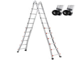Telescoping Ladder A Frame 20 FT Extension Multi-Function for Homework V952-DGNAZXYST62MS3QAVV0