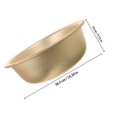 Multifunctional Golden Aluminum Basin for Kitchen Storage Elegant and Practical V1192-AZ-W-19160
