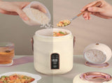Mini Rice Cooker Efficient Heating Insulated Portable Multifunction Soup Porridge Stewpot for Home V1294-YM0706-3113230210512