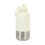 3-in-1 Outdoor Pet Insulated Water Bottle 32oz Large Capacity, 24H Temperature Lock, Hidden Dual V1232-LXB-CW-004