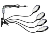 USB Plant Grow Light 312 LEDs Sunlight Full Spectrum Adjustable Desktop Clamp Growing Lamp for V1294-YM0901-L4162-4