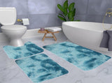 5Pc Bath Mats for Bathroom, Quick-Dry Bathroom Rugs Sets Washable Non-Slip Bath Mat Ultra Soft V1189-LWWAL-20260325-01087