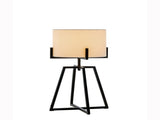 Modern Dimmable Floor Lamp Table Desk Lamp w/ Linen Shade Scandi - Matte Black V563-75181_75182