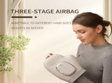 Grey Electric Cordless Hand Massager with Heat and Air Compression Smart Finger and Palm Massager V888-ELOSUNG40866