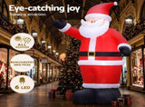 Jingle Jollys Christmas Inflatable Santa 5M Illuminated Decorations XMAS-INF-SAN-5M