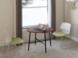 Levede Dining Table Round Kitchen 4 Person Coffee 80cm CH1168-BR-AU