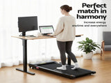 Artiss Electric Treadmill with 120cm Automatic Standing Desk Walking Pad 400mm SDTM-ET157-BKNT-400PAD