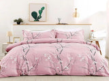 Pink Bloom Delphine Charm Quilt / Doona / Duvet Cover set V745-AQ041491Q3