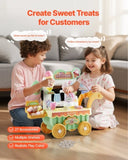 VEVOR Ice Cream Cart for Kids Pretend Play Ice Cream Shop for Kids Aged 3+ V952-XXTCSLGWCXXTNHI8QV9