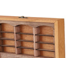 Miniature Wooden Bookshelf Anxiety Relief Multi Books Display Case Cabinet Desk Ornament Decoration V1294-YM0901-3115240028811