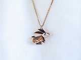 Gift Box - Rabbit Rose Gold Aroma Necklace Purify Oil Blend V760-GBAJ - 35