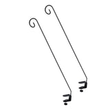 2pcs Extended Fence Deck Hook Rail Hook Heavy Duty Bird Feeder Hook Adjustable for Bird Feeders V1294-YM0901-3111240225711