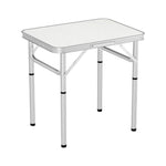 Weisshorn Folding Camping Table 60CM Adjustable Portable Outdoor Picnic Desk CAMP-T-MDF-60