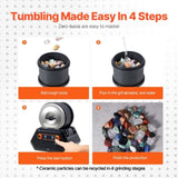 Rock Tumbler 4 lbs Rock Polishing 9 Speed Settings 9-Day Polishing Timer Stone Polishing V952-YSDMJHSSDKDZLXA8PV3