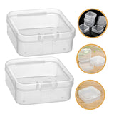 HOOWIFFY 55Pcs Small Storage Box Plastic Containers with Lids V1189-WXFWAL-20260326-02670