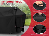 Grill Cover 55 Inch for Outdoor Grill, Heavy Duty, Waterproof, Fade Resistant, BBQ Cover with V1258-DP02-C-139