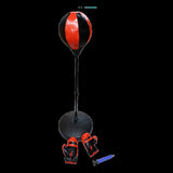 Kids Boxing Punching Bag Set Childrens Training Gloves & Fitness Stand V63-802127