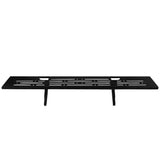 Masteelf Heavy Duty Adjustable TV Screen Shelf Organizer for Router, Streaming Devices, Cable Boxes, V1369-AZ3-W-17156