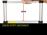 Bullet 5m Telescopic Aluminium Multipurpose Ladder Extension Alloy Step V219-LDRTELBULA50A