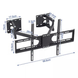 32-65" Large Extendable Strong TV Mount Wall Bracket For Most Corner Wall Angle V767-U-510A
