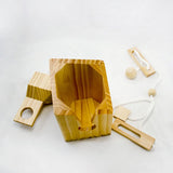 Fun Bottle Gift Lock Challenge Puzzle Game Wood Brain Teaser for Adults Party and V1192-AZ-W-2952