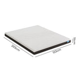 Dreamz Queen Mattress Gel Memory Foam Cooling Breathable 15cm Medium Firm MS1024-Q