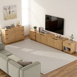 Artiss 6 Chest of Drawers Dresser Table Pine FUR-U-CDR-06-WD-AB