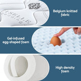 Giselle Bedding King Mattress 35cm Bed in a Box Pocket Spring Gel Memory Foam MATTRESS-B-GALAXY-K