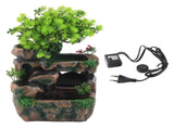Resin Rockery Simulation Tree Flowing Water Tabletop Fountain Decoration V1294-YM0901-3111200276411