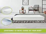 King Single 30cm Green Tea Memory Foam Mattress Cooling Comfort with CertiPUR-US Certified Foam V63-826491