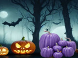 7pcs Simulated Pumpkin Glossy Paint Lightweight Creative Reusable Foam Pumpkin for Decoration Prop V1294-YM0901-3115240060513