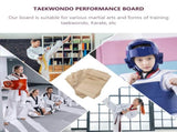 10Pcs Karate Breaking Board,Professional Breakable Taekwondo Breaking Board Karate Wooden Kick Board V1369-AZ3-W-03053