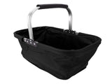 Foldable Picnic Basket Oxford Fabric Shopping Tote Reusable Grocery Bag for Camping Outdoor Fruit V1294-YM0901-3111260009411
