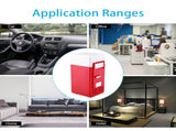LED Mini USB Refrigerator USB Refrigerator Drinks Beverage Cans Refrigerator and Heater Red V1294-YM0722-JY05497-01