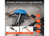 Hydraulic Tubing Bender Kit, 6 mm to 22 mm, Copper Tube Pipe Bender, Forward/Reverse HVAC Bending V952-JLSDWGJYYKZFAHXDS001V0