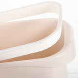 Worgeous White Plastic Trash Can for Home Use Made of Material Great for Small Spaces 13 x 8 0 V1189-LWWAL-20260327-03444