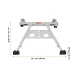Ladder Stabilizer, Adjustable Feet Extension Ladder Standoff, Heavy Duty Wall Ladder Accessories for V952-TZWDQJZKDK00R10XWV0