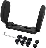 Car Travel Headrest 180 Adjustable and Washable Pillow PU Leather V178-12069