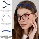 Headbands for Glasses Wearers 10Pcs, Sunglasses Headband for Women Girls, No Headache Headband Flex, V1188-CYX-J02-2435