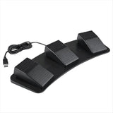 FS23-PM USB Triple Foot Switch Multifunctional Customize Foot Pedal Mechanical Switch for Image V1369-AZ3-W-12650