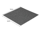 Marlow 20x Carpet Tiles 5m2 Box Heavy Grey FR2017-20PC-GY