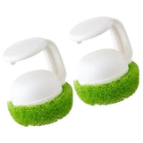 Dish Brush with Handle White Soap Dispensing for Kitchen Scrubbing 10Pcs V1370-AZ4-16126