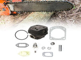 Garden Chainsaw Accessory Cylinder Piston Kit Replacements for Husqvarna 266 266SE 162 V1294-YM0901-3111200101411