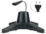 Christmas Tree Stand Electric 360 Degree Rotating Base Tree Support Shelf Decorations for Home40CM V1294-YM0901-3117200161211