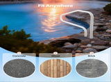 Pool Rail, 122 x 81.3 cm Pool 100kg Load Capacity Heavy Duty Stainless Steel Swimming V952-JHWYCFSYM483K9XJA001V0
